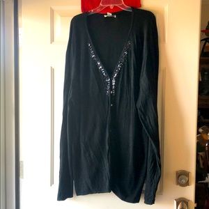 Reference Point size 3x black sweater